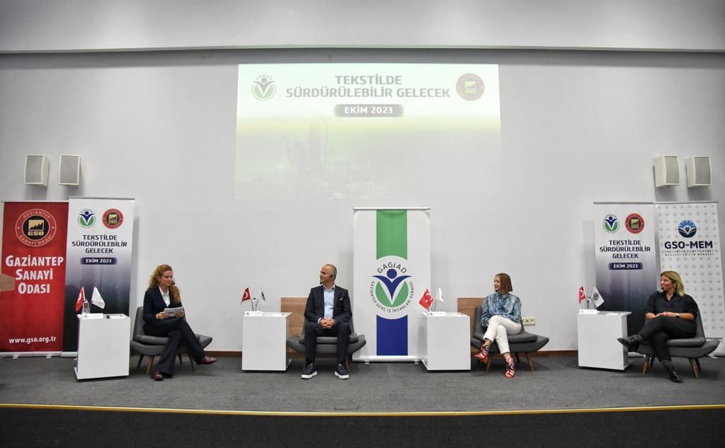 GAGİAD Başkanı Koçer, Tekstilde Sürdürülebilir Gelecek Paneli’nde Konuştu